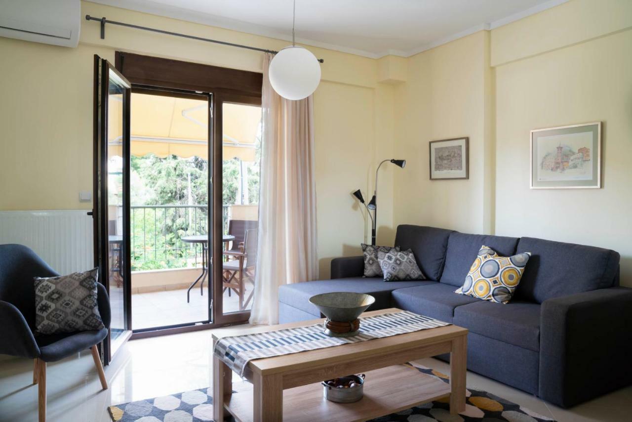 Alexandros Maisonettes Nea Moudhania Exteriör bild